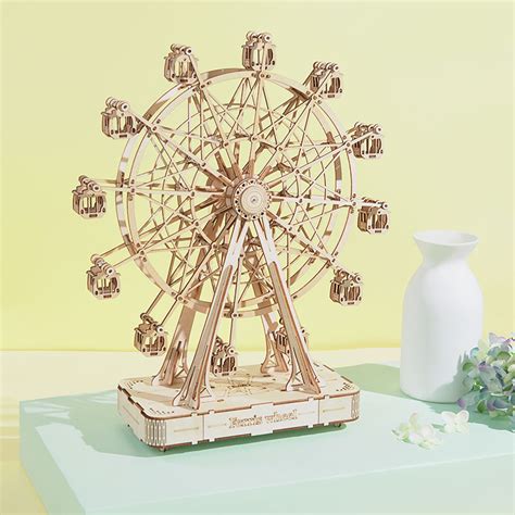 metal ferris wheel music box|rolife ferris wheel music box.